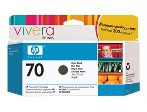 HP nr. 70 Vivera blekk matt sort 130 ml 